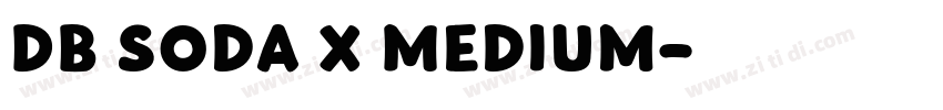 DB Soda X Medium字体转换